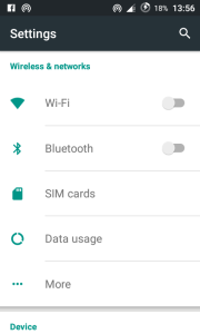 How to connect to the internet using android phone/devices