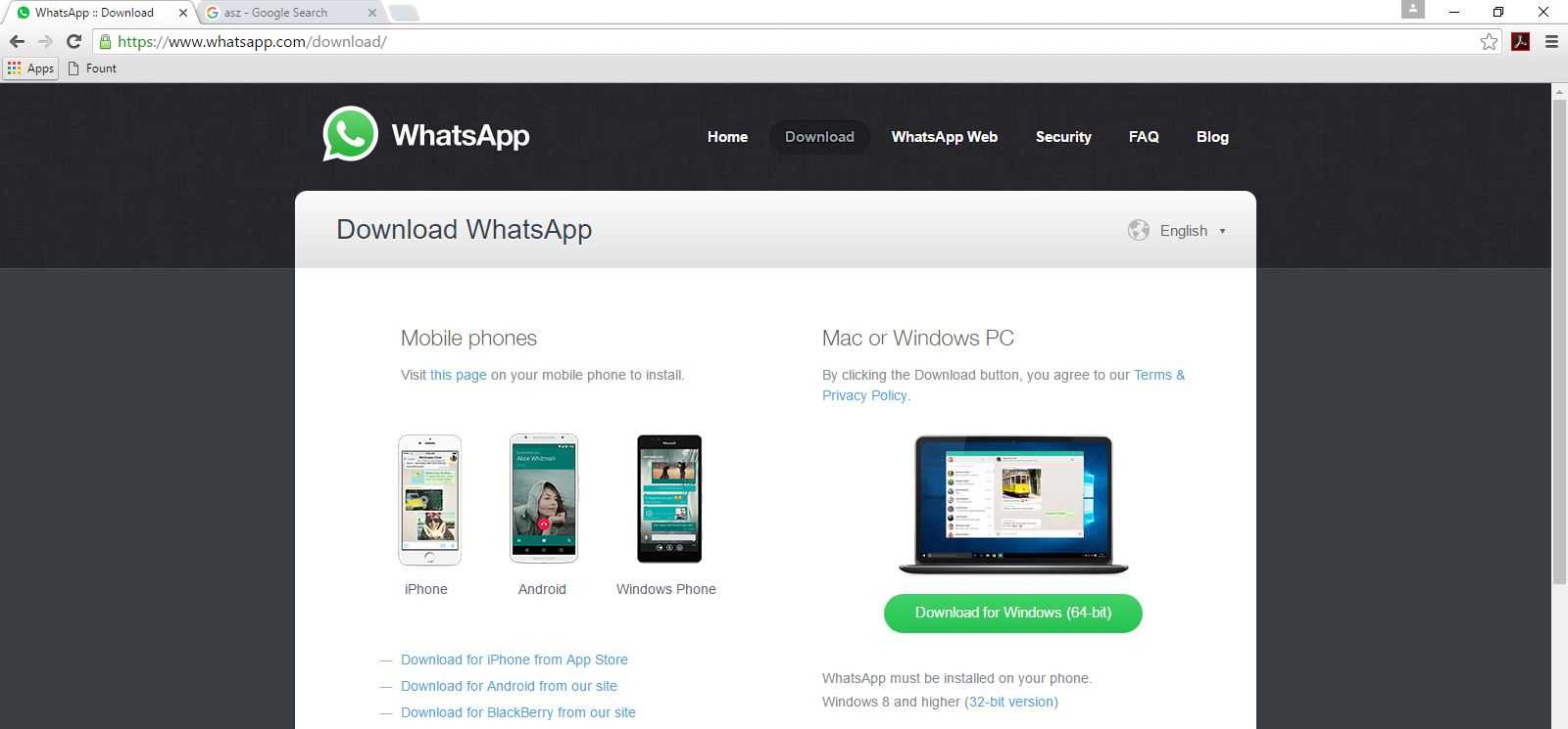 Whatsapp Download Now Available on Windows PC