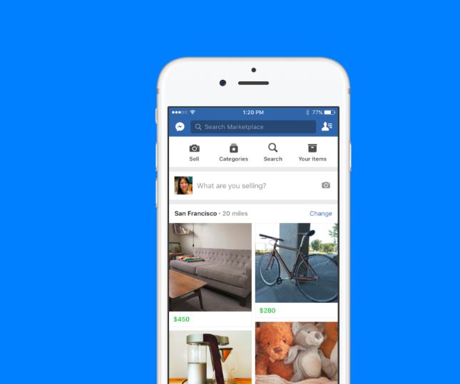 Facebook Marketplace lets you Buy and Sell 