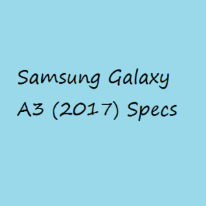 Samsung Galaxy A3 2017 with 2GB RAM Price Specification Nigeria