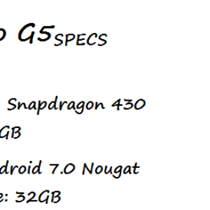 Moto G5 Price Specification Nigeria China US UK India UAE Saudi Arabia