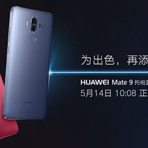 Huawei Mate 9 Stuns in Agate Red and Topaz Blue Colours