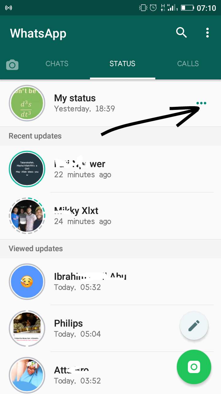 How to Share Whatsapp Status with Friends