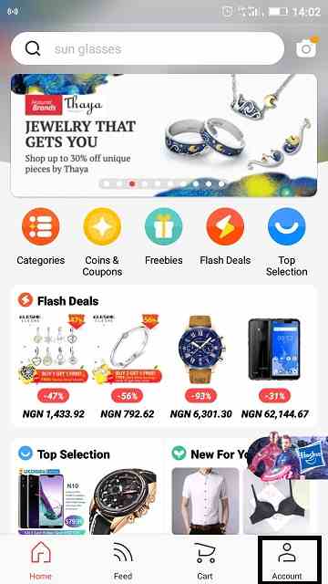 Aliexpress Mobile Shopping App