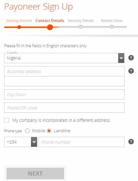 Withdraw to Bank Account with Payoneer | nibbleNG
