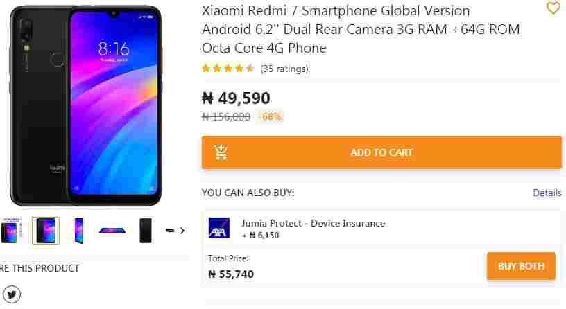 Xiaomi Redmi 7 Nigeria