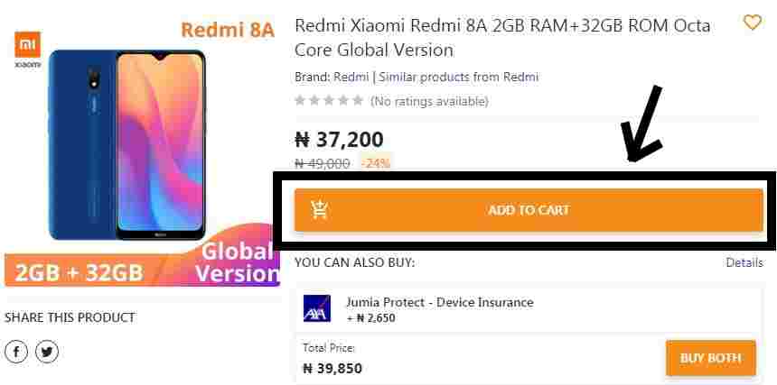 Xiaomi Redmi 8A Price Nigeria