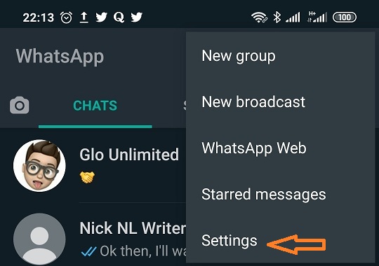 Dark Mode Official Whatsapp